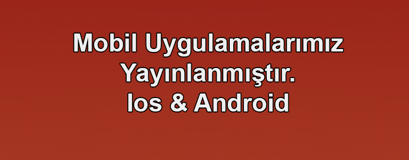 IOS Mobil UIygulamamız Yayında
